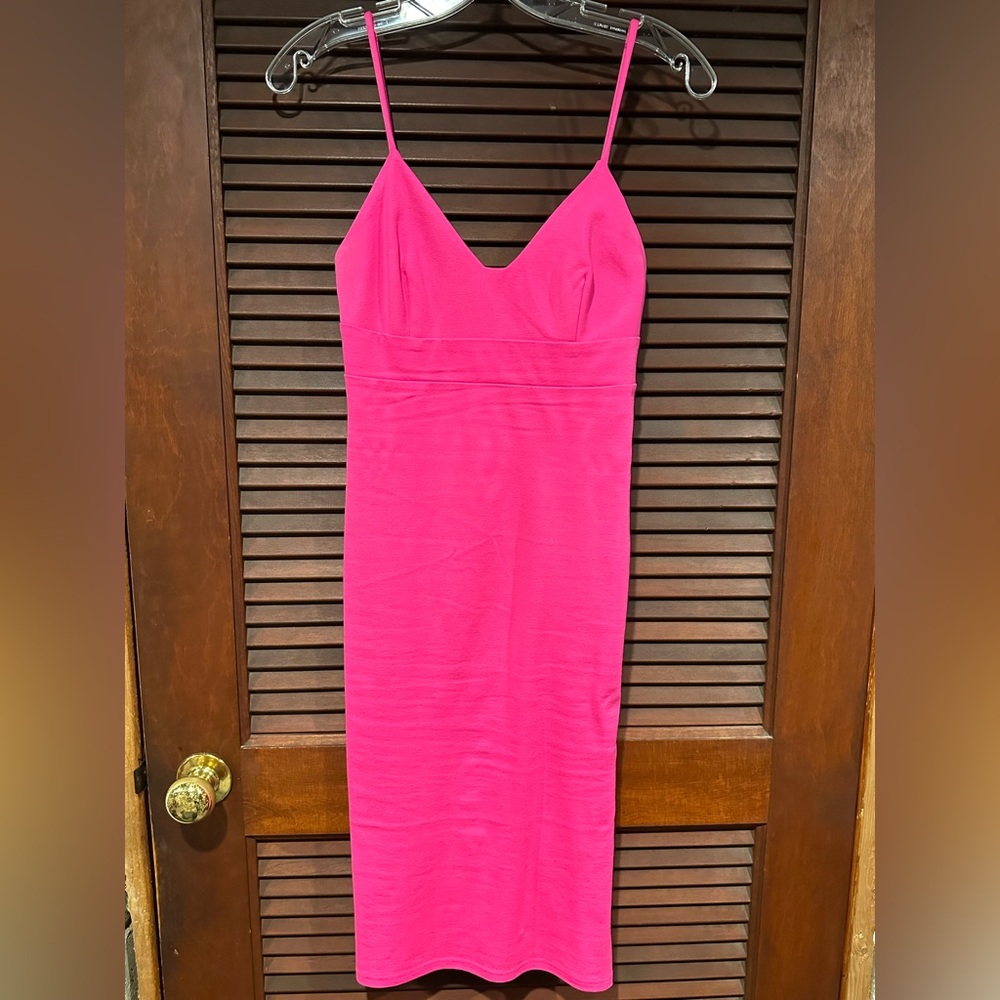 Lulus size small hot pink dress
